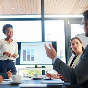 Solo es el inicio del viaje reunion de negocios