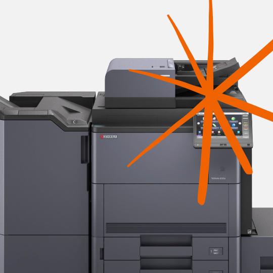 La eficiencia del color con Three Tier-Color impresora